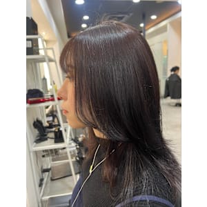 [広瀬通駅/イルミナカラー/縮毛矯正/ケラスターゼ]