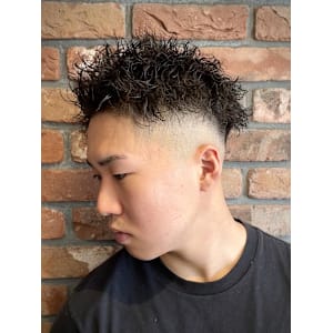 【大村指名】スキンフェード/ツイストパーマ