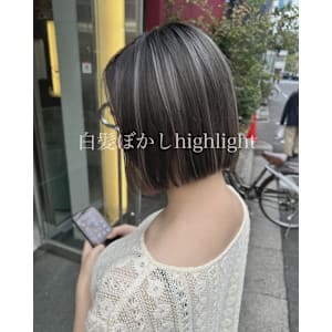 白髪ぼかしホワイトハイライト【錦糸町北口】 - prize 錦糸町店【プライズ キンシチョウ テン】掲載中