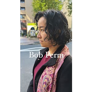 ニュアンススパイラルパーマ/ボブパーマ/外国人風パーマ