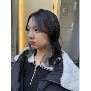 結んで隠せるイヤリング/イヤリングカラー/シルバー