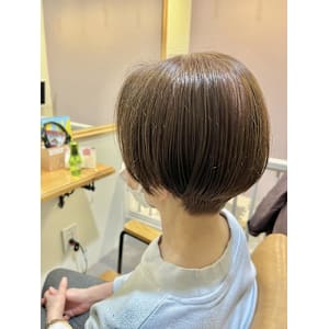 ショート/ハンサムショート/白髪ボカシ - 半個室型美容室 Sourire 伊都店【ハンコシツガタビヨウシツスーリールイトテン】掲載中