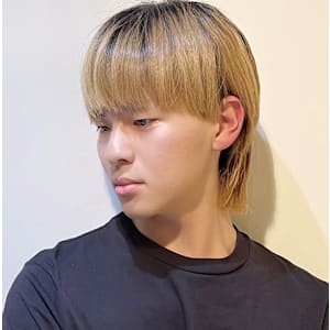 メンズマッシュウルフ