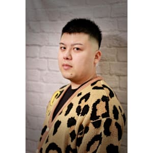 柔らかいボウズフェード