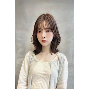 髪質改善＊透明感グレーベージュ黒髪＊美髪 【grow赤羽】