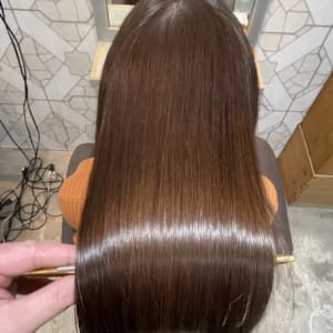 オレンジベージュストレート【grow赤羽】