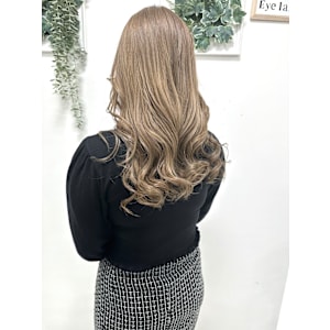 ミルクティーベージュ＋ゆるふわ巻き