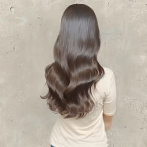 大人可愛い大人美人くすみカラーアッシュグレーベージュ