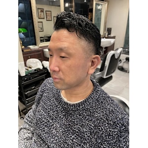 【40代 男性】ロンドン1ミリショート（大宮/バーバー）