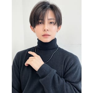 30代40代メンズセンターパート清潔感ビジネス好感度モテ髪