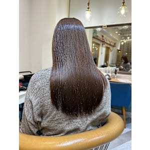 艶々の美髪！乾かすだけ簡単☆美髪ボブ/美髪縮毛矯正[北千住]