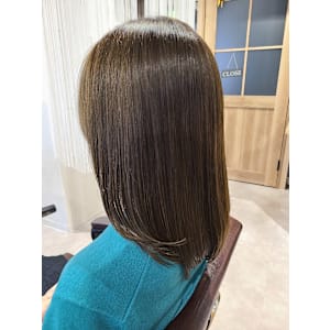 ミディアムグラデーション×オリーブグレ－ジュ