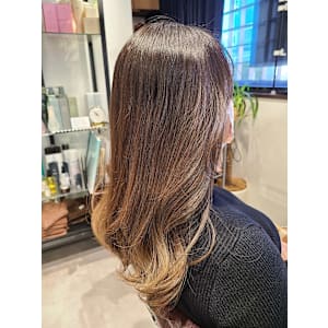 ハイライト×グラデーションカラー