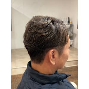 メンズ白髪ぼかしハイライト - Hair Salon Leaf【ヘアサロン リーフ】掲載中
