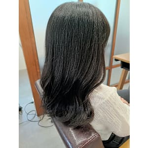 カット　×　ゆるふわデジタルパーマ