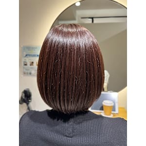 明るい白髪染め×バイオレットブラウン 『銀座/個室』 - answer BEAUTY SALON【アンサー ビューティーサロン】掲載中