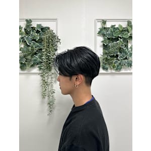 メンズ＋ブルーブラック