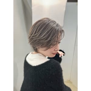 バレイヤージュショート