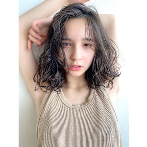 ミディアムパーマ