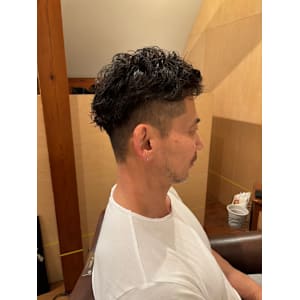 メンズパーマ/ツーブロック/30代/代官山/中目黒/恵比寿