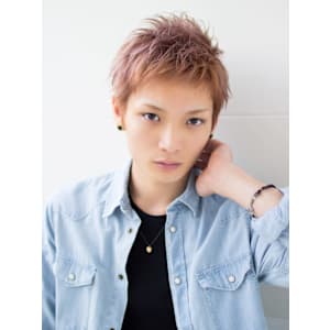 【デザインカラー】　カット＆ブリーチオンカラー　