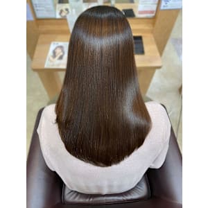 【MICHI富田店　古作蓮】オリーブベージュ　髪質改善　艶髪