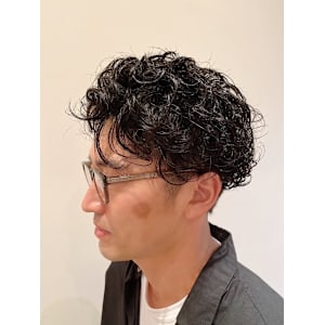 メンズパーマ/ツーブロック/30代/代官山/中目黒/恵比寿