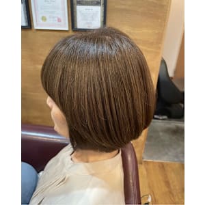 脱白髪染め/白髪染め卒業/ライトベージュ