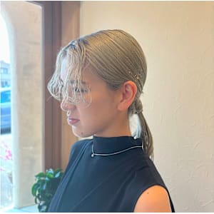 タイト×金箔アレンジ