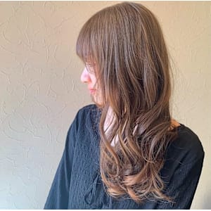 ハイトーン × 透明感 カラー