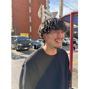 波巻きパーマ/ツイストスパイラル/メンズパーマ/マッシュウル