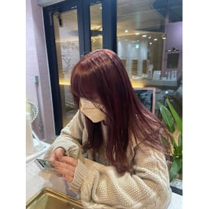 人気のチェリーレッド