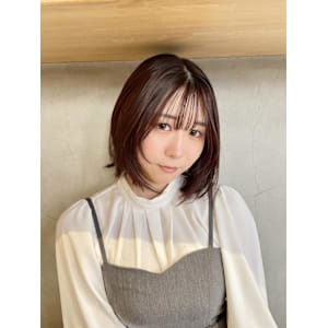 朝の時間が楽しくなる大人ボブ