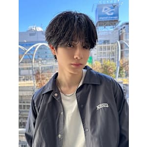 髪質改善前髪ありダークアッシュ美髪【Zina 新宿】