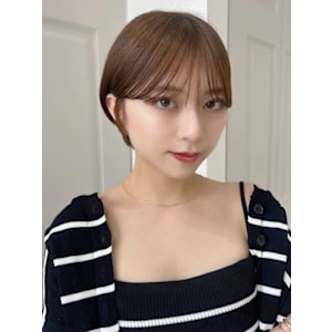 髪質改善小顔丸みショート美髪【Zina 新宿】