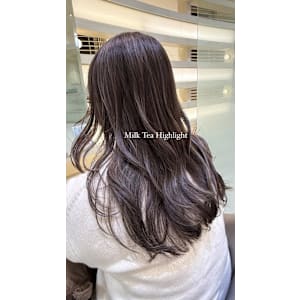 ミルクティハイライト/マロンベージュ/ラベンダーミルクティ