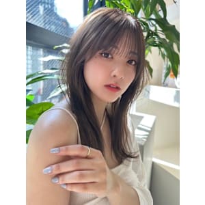 髪質改善グレーベージュストレート美髪*Zina博多