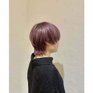 マッシュウルフ×ピンクカラー