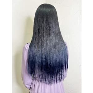 【Reir_下北沢】*グラデーション+アッシュ✖ネイビー*