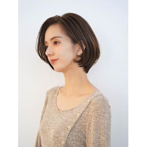 20代30代40代/グラデーションボブ/パーマ/清澄白河