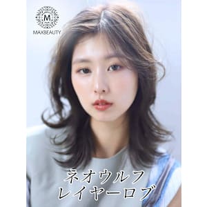 くびれネオウルフレイヤーロブ☆銀座/東京駅