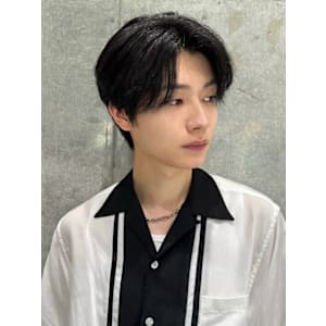 髪質改善センターパートマッシュ美髪*Zina渋谷