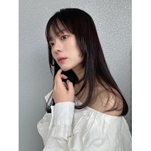 髪質改善ぱっつん前髪ストレート美髪*Zina渋谷