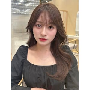 髪質改善ダークトーン韓国風カール美髪*Zina渋谷