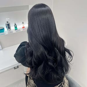 カラー＋トリートメントで後ろ姿美人