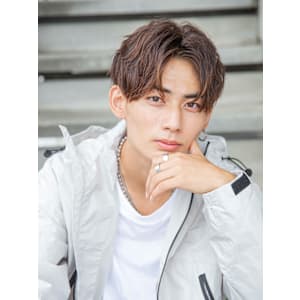 【小久保style】メンズカットツーブロックツイストウルフ