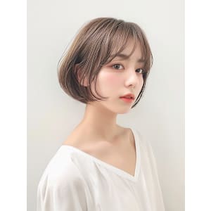 小顔似合わせショートボブ
