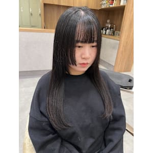 可愛い顔まわりカット