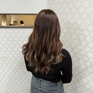 エクステでハイライト