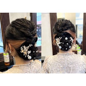 【パーティー・忘年会・新年会・初詣】 特別の日のヘアーセット